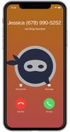 Second phone line — Don’t mix business with pleasure. Add a business line to your smartphone, so you always know what calls are coming in, and you can take your business with you wherever you go. Easily identify when an incoming phone call is for your business number or your personal number. 