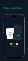 Automatic translation and currency conversion of scanned receipts