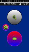 Just parked my car, press the red button to save my location.