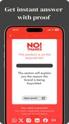 No Thanks App screenshot 3