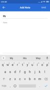 Notes app screenshot 3