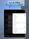 Arrange Your Notes with Custom Filters
Filter and sort notes by company, stock market, sector, industry, or currency to focus on what’s most important.