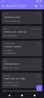 NotiFilter screenshot 1