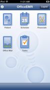 OfficeEMR screenshot 1