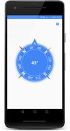 Offline compass screenshot 1
