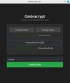 Ombracrypt screenshot 1
