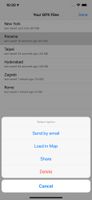 Open GPX Tracker screenshot 2