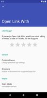 Open Link With screenshot 1