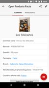 Open Products Facts screenshot 2