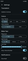 Settings Screen