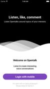 Opentalk FM screenshot 1