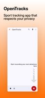 OpenTracks screenshot 1