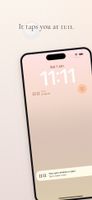 The tap at 11:11: Orbdit on the lock screen when your number arrives.
