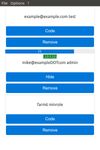 OTPmanager screenshot 1