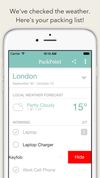 PackPoint Travel Packing List screenshot 2
