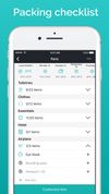 Packr - Travel Packing Checklist screenshot 1