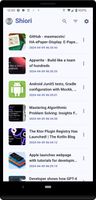 Shiori Android Client screenshot 3