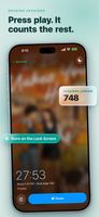 Reading session: A reading session timer that keeps counting on the Lock Screen while you read.