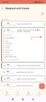Full activity log with edit history