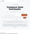 Instagram Reels downloader: paste a public Reel link and download it