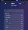 Online converter in action