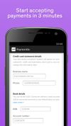 Sign up and be up and accepting payments in 3 minutes