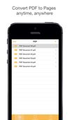 PDF to Pages screenshot 1