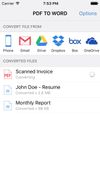 PDF to Word screenshot 1