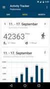 Pedometer (PFA) screenshot 2
