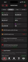 Dashboard — revenue, gross and net profit, margin, stock value and what you are owed