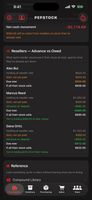 Consignment — what each reseller holds, has sold, and owes