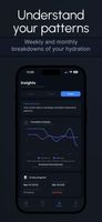 Weekly and monthly insights revealing your hydration patterns and how they connect to sleep, energy and activity.