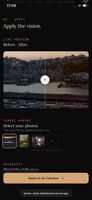 Applied to your photographs!!
Preview at full quality, without payment. Adjust intensity. 