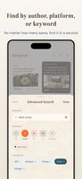 Full-text search across everything you've saved. Filter by platform, category, or keyword to find exactly what you're looking for in seconds.