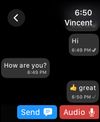 Messaging interface