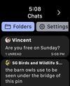 Chat list