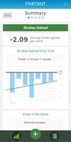 Strokes gained analytics - compare to a tour pro or players up to 20 handicap