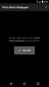 Pitch Black Wallpaper screenshot 1