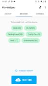 PlaylistSync screenshot 2