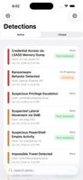 Detections Page