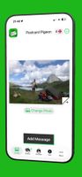 iPhone postcard photo editor
