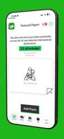 iPhone postcard creation screen with fixed £3 pricing”