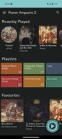 home screen dark