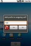 Prefix Dialer screenshot 1