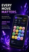 Strategic merge puzzle gameplay where every move matters and crystals slowly increase the pressure.