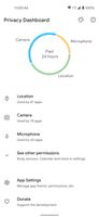 Privacy Dashboard screenshot 2