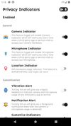 Privacy Indicators screenshot 1