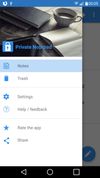 Private Notepad screenshot 1