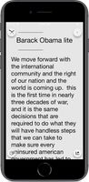 Public speaker CreativeBot screenshot 2
