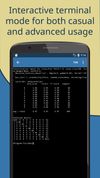 Interactive terminal mode for both casual and advanced usage